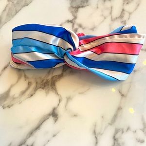 Anthropologie silk stretchy headband